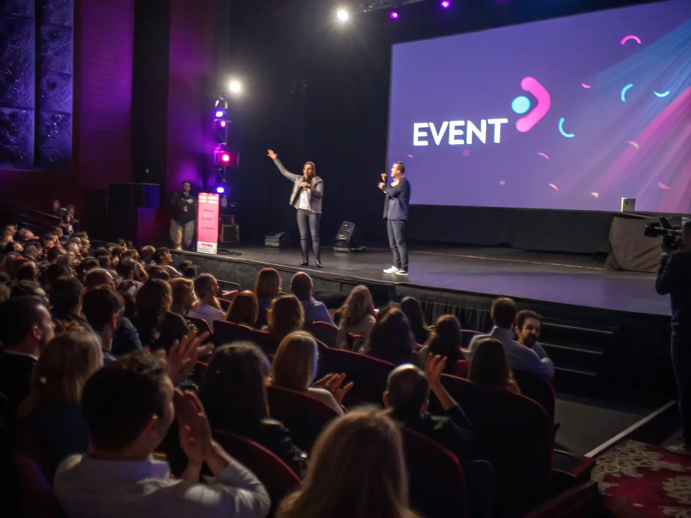 An image depicting a panel discussion at a business summit, featuring diverse speakers sharing their expertise and engaging with the audience in Manchester.